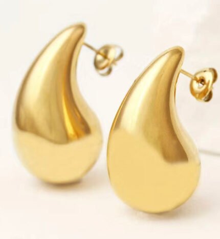 Glossy Droplet Earrings